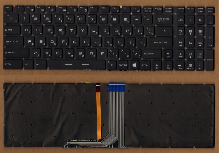 Клавиатура для ноутбука MSI MS-16J1 MS-16J2 MS-1781 GT72 GP72 GS60 GS62 GS63 GS70 PE60 PE70 GE72 GE62 GL62 GL72